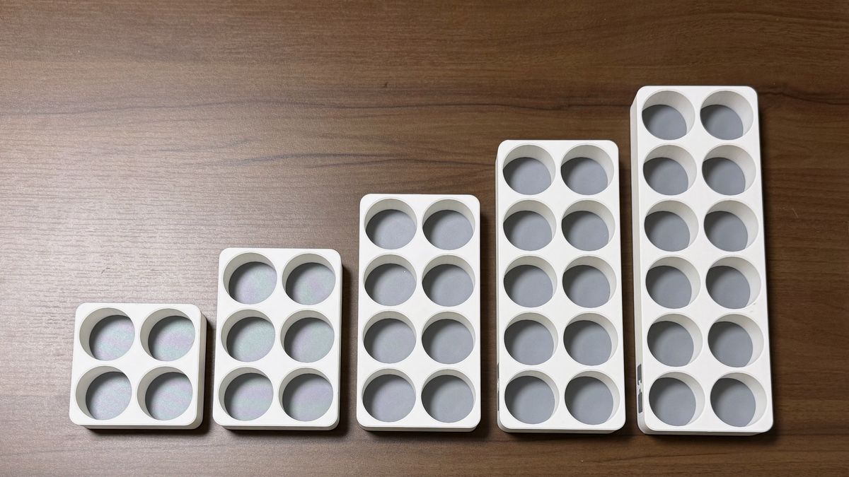 スパイスホルダー 4穴から12穴までのサイズ展開